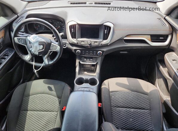 3GKALMEV3JL382556 2018 GMC TERRAIN Black Вид панелі приладів