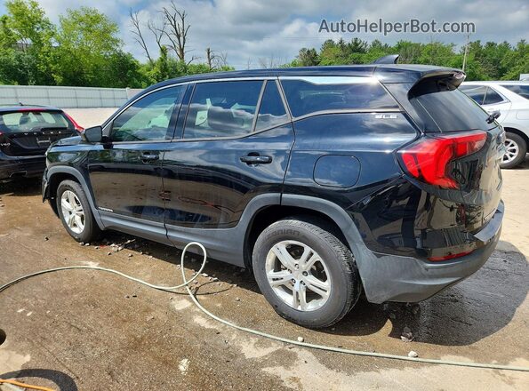 3GKALMEV3JL382556 2018 GMC TERRAIN Black Задня ліва чверть