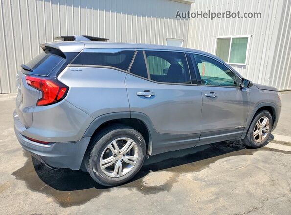 3GKALMEV3JL389183 2018 GMC TERRAIN Silver Rear right