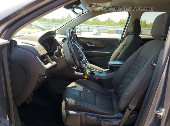 3GKALMEV3JL389183 2018 GMC TERRAIN Silver Front interior view