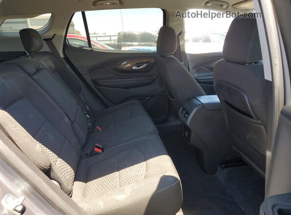 3GKALMEV3JL389183 2018 GMC TERRAIN Silver Rear interior view