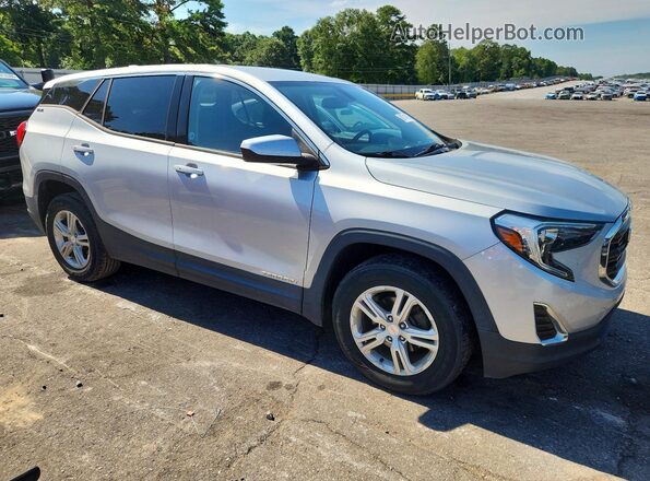 3GKALMEV3KL110266 2019 GMC TERRAIN Silver Front right