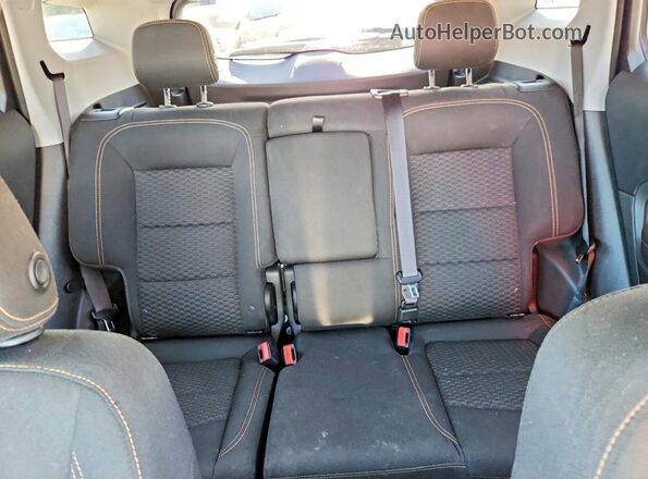 3GKALMEV3KL110266 2019 GMC TERRAIN Silver Rear seats view