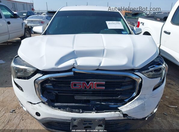 3GKALMEV3KL205765 2019 GMC TERRAIN White Вид щитка приладів