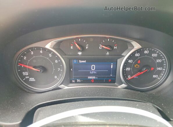 3GKALMEV3KL364950 2019 GMC TERRAIN Silver Սարքավորումների վահանակի տեսք