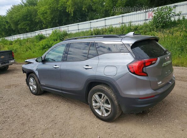 3GKALMEV3KL364950 2019 GMC TERRAIN Silver Հետևի ձախ