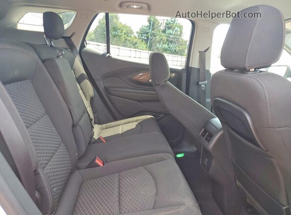 3GKALMEV3KL370327 2019 GMC TERRAIN White Widok wnętrza z tyłu