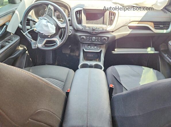 3GKALMEV3LL179170 2020 GMC TERRAIN Серебряный Вид панели приборов