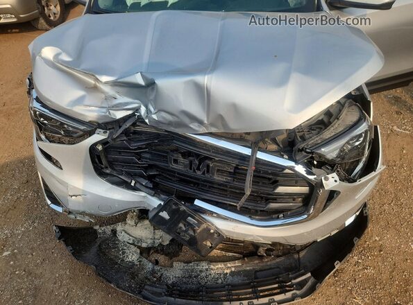 3GKALMEV3LL179170 2020 GMC TERRAIN Серебряный Вид задней части салона