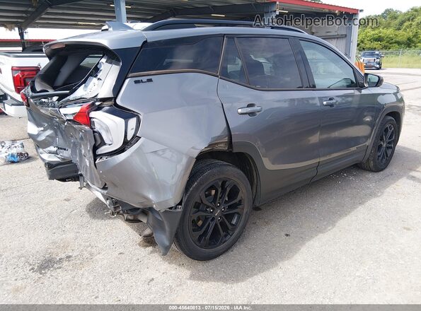 3GKALMEV3LL260363 2020 GMC TERRAIN Gray Trasero derecho