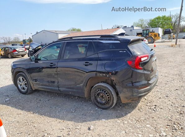 3GKALMEV3NL275545 2022 GMC TERRAIN Black Rear left