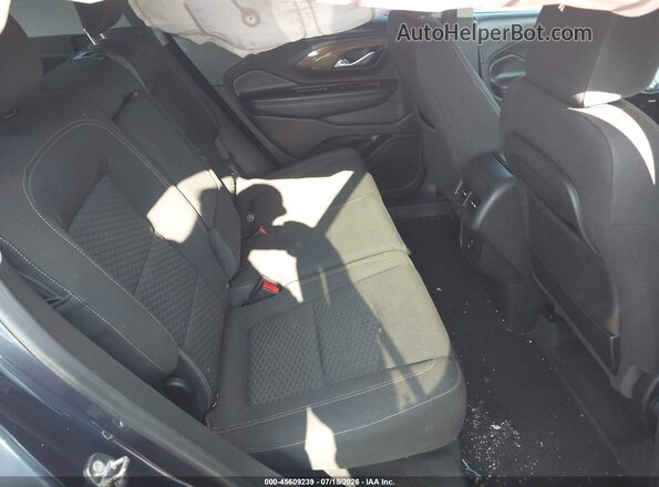 3GKALMEV4JL259266 2018 GMC TERRAIN Dark Blue Vista de la etiqueta del VIN