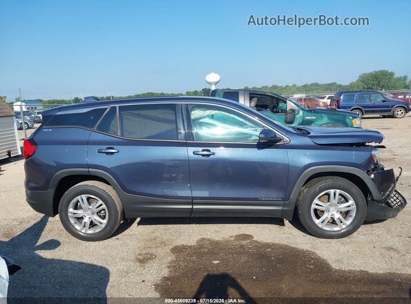 3GKALMEV4JL259266 2018 GMC TERRAIN Dark Blue Vista interior trasera
