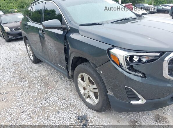 3GKALMEV4JL269053 2018 GMC TERRAIN Gray Вид спереду
