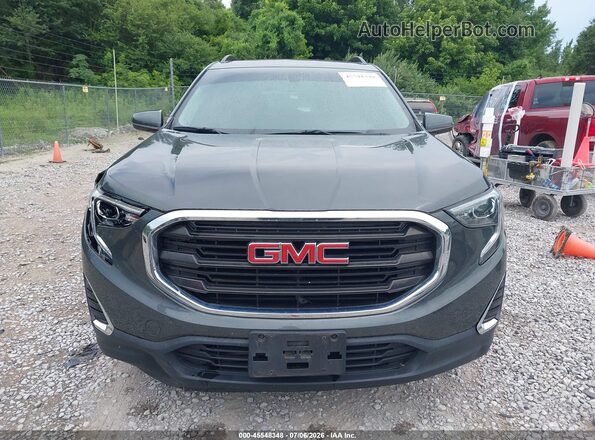 3GKALMEV4JL269053 2018 GMC TERRAIN Gray Вид щитка приладів