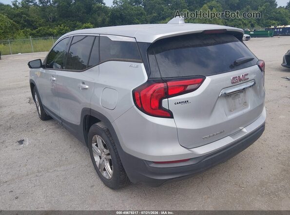 3GKALMEV4JL358945 2018 GMC TERRAIN Silver Rear left