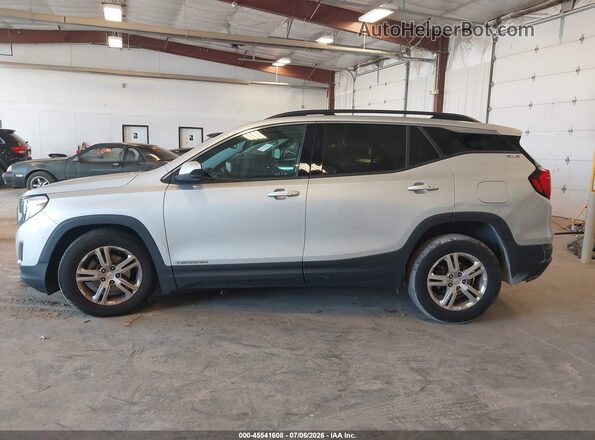 3GKALMEV4JL365832 2018 GMC TERRAIN Silver Панорамний вид салону 360°