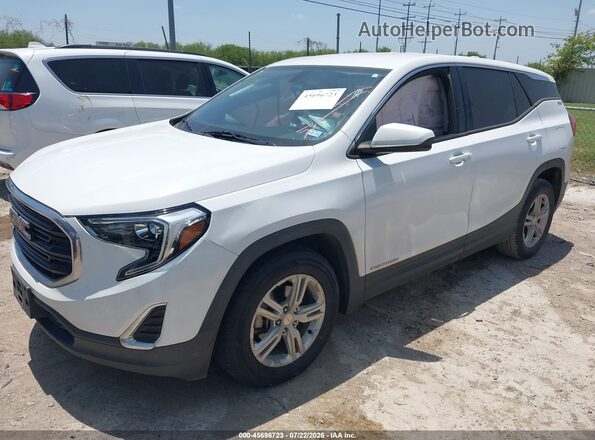 3GKALMEV4JL408873 2018 GMC TERRAIN White Przód lewy