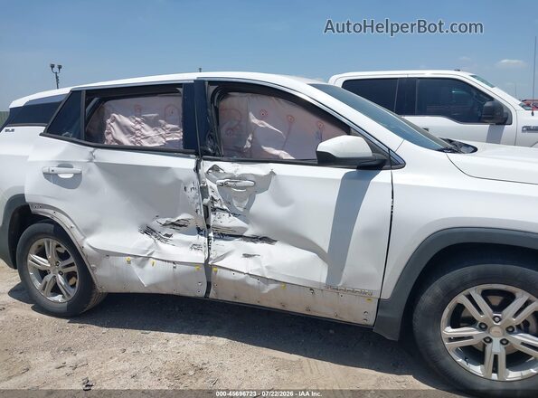 3GKALMEV4JL408873 2018 GMC TERRAIN White Widok wnętrza z tyłu
