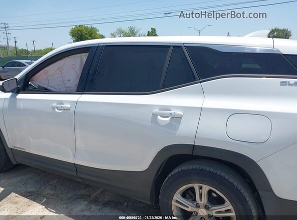 3GKALMEV4JL408873 2018 GMC TERRAIN White Widok wnętrza 360 stopni