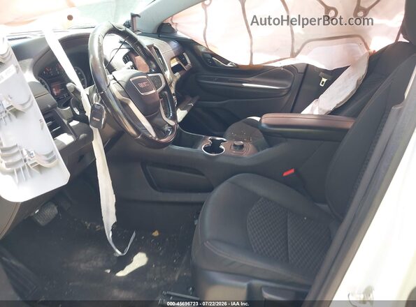 3GKALMEV4JL408873 2018 GMC TERRAIN White Widok wnętrza z przodu