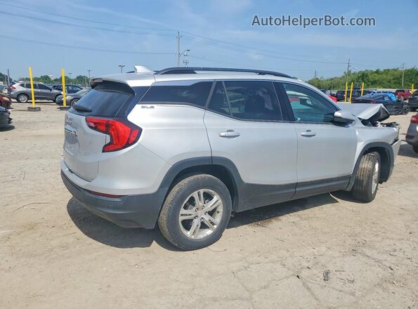 3GKALMEV4KL106078 2019 GMC TERRAIN Silver Trasero derecho