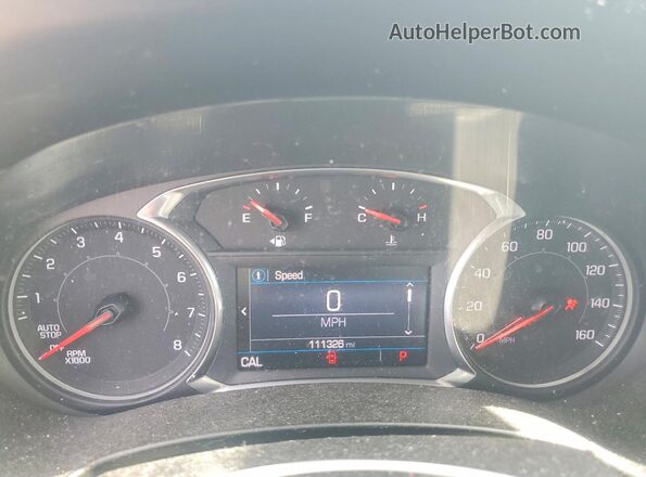 3GKALMEV4KL106078 2019 GMC TERRAIN Silver Vista del cuadro de instrumentos