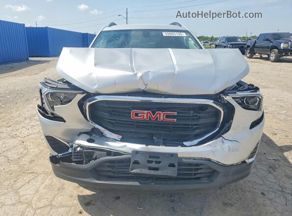 3GKALMEV4KL106078 2019 GMC TERRAIN Silver Vista frontal