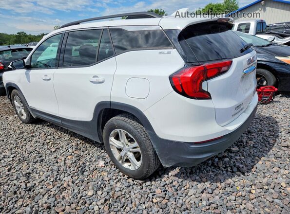 3GKALMEV4KL106680 2019 GMC TERRAIN Белый Задняя левая четверть