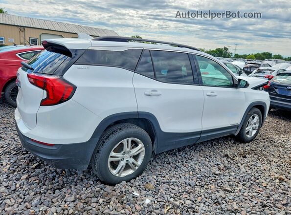 3GKALMEV4KL106680 2019 GMC TERRAIN Белый Задняя правая четверть