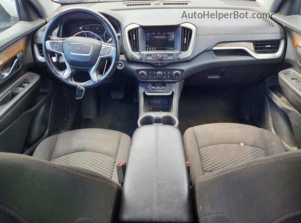 3GKALMEV4KL106680 2019 GMC TERRAIN Белый Вид панели приборов