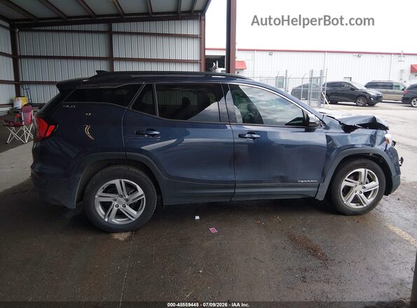 3GKALMEV4KL320617 2019 GMC TERRAIN Blue Widok wnętrza z tyłu