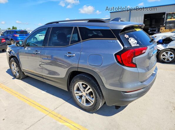 3GKALMEV4KL369770 2019 GMC TERRAIN Gray უკანა მარცხენა