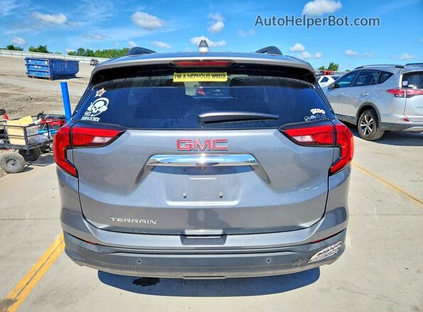 3GKALMEV4KL369770 2019 GMC TERRAIN Gray უკანა ხედი