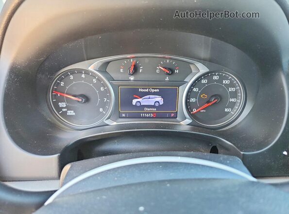 3GKALMEV4KL369770 2019 GMC TERRAIN Gray ხელსაწყოთა პანელის ხედი