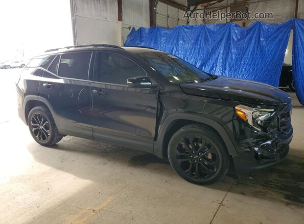 3GKALMEV4ML306025 2021 GMC TERRAIN Black Delantero derecho