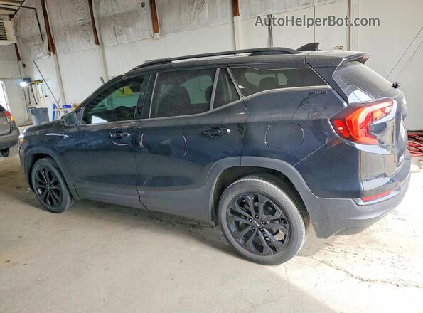 3GKALMEV4ML306025 2021 GMC TERRAIN Black Trasero izquierdo