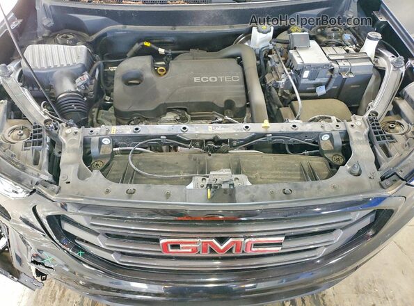 3GKALMEV4ML306025 2021 GMC TERRAIN Black Vista del compartimento del motor