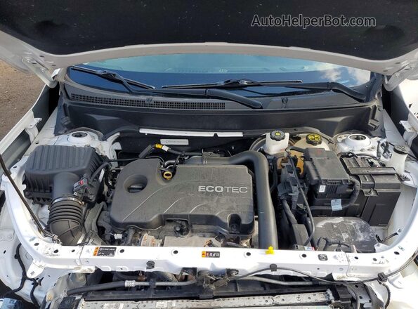 3GKALMEV4ML349165 2021 GMC TERRAIN White Вид підкапотного простору