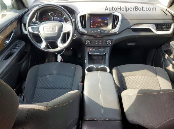 3GKALMEV4ML349165 2021 GMC TERRAIN White Вид панелі приладів