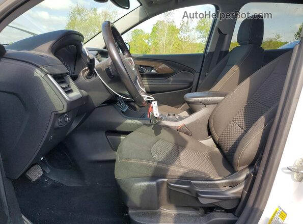 3GKALMEV4ML349165 2021 GMC TERRAIN White Вид салону спереду