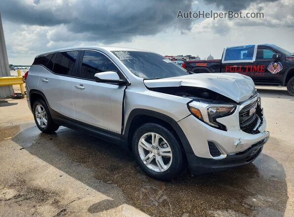 3GKALMEV4ML367939 2021 GMC TERRAIN Silver Delantero derecho