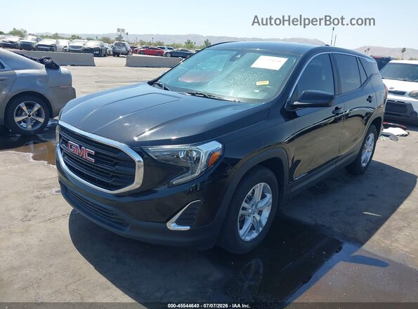 3GKALMEV4ML374454 2021 GMC TERRAIN Black Vista tres cuartos delantera izquierda