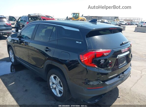 3GKALMEV4ML374454 2021 GMC TERRAIN Black Trasero izquierdo