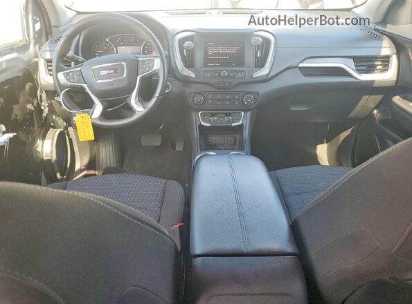 3GKALMEV4NL259452 2022 GMC TERRAIN Silver Առջևի վահանակի տեսք