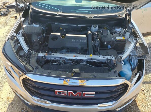 3GKALMEV4NL259452 2022 GMC TERRAIN Silver Սալոնի հետևի տեսք