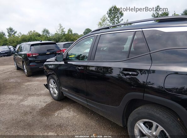 3GKALMEV4NL284531 2022 GMC TERRAIN Black Widok wnętrza 360 stopni