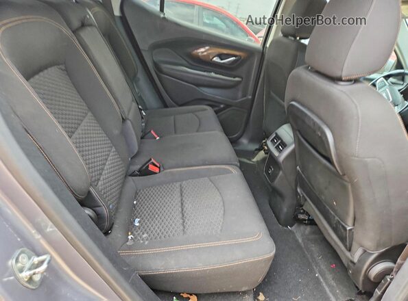 3GKALMEV5JL178700 2018 GMC TERRAIN Gray უკანა სავარძლების ხედი