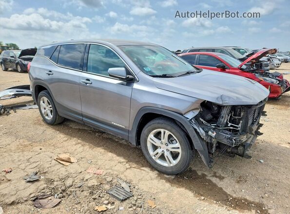 3GKALMEV5JL178700 2018 GMC TERRAIN Gray წინა მარჯვენა