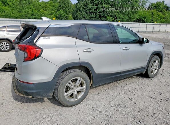 3GKALMEV5JL201201 2018 GMC TERRAIN Silver Задня права чверть